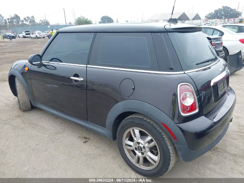 2013 Mini Hardtop Cooper VIN: WMWSU3C53DT687790 Lot: 39633224