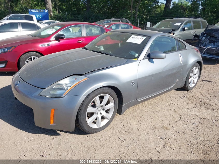 2003 Nissan 350Z Touring VIN: JN1AZ34D83T100393 Lot: 39633232