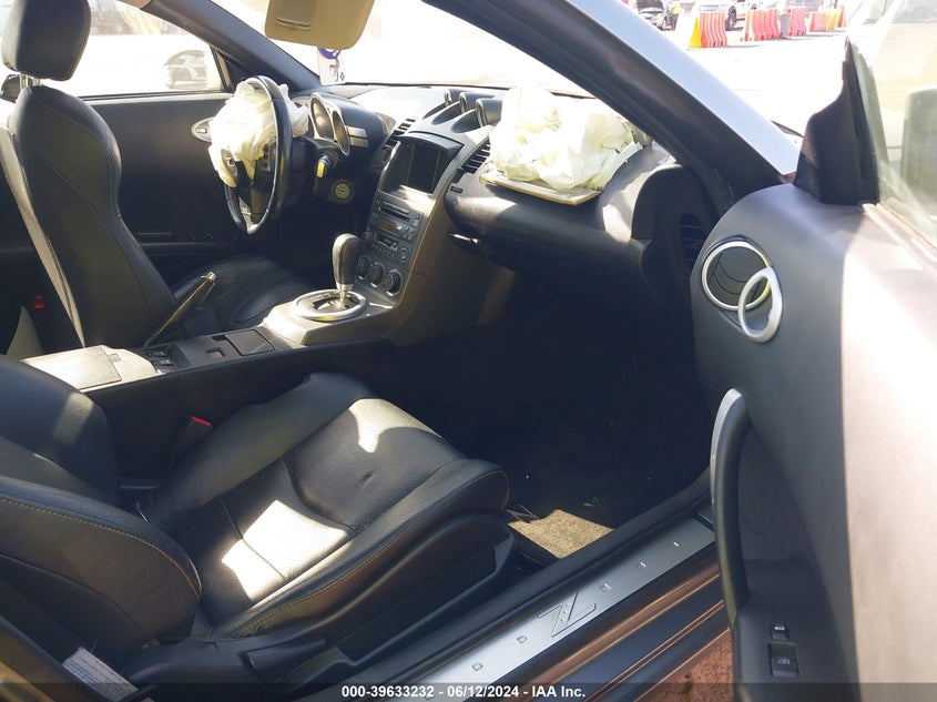 2003 Nissan 350Z Touring VIN: JN1AZ34D83T100393 Lot: 39633232