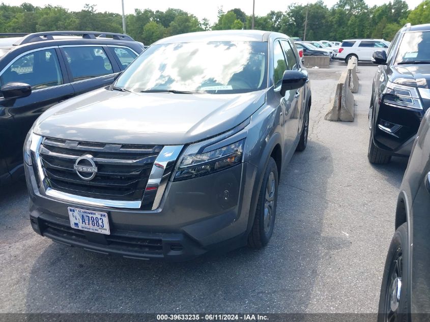 2024 Nissan Pathfinder S VIN: 5N1DR3AC6RC250870 Lot: 39633235