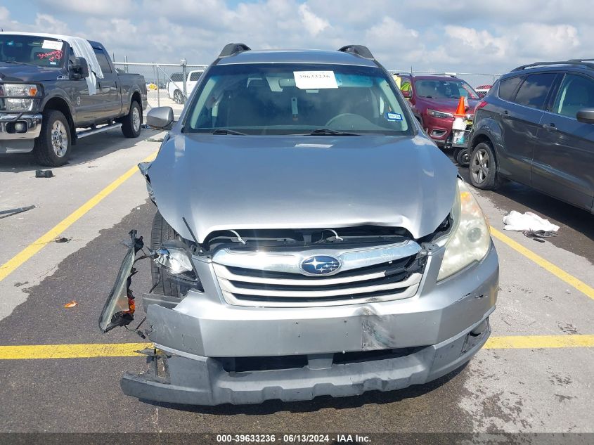 2011 Subaru Outback 2.5I Premium VIN: 4S4BRBCC6B3345479 Lot: 39633236