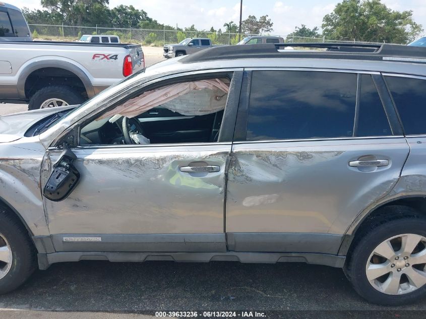 2011 Subaru Outback 2.5I Premium VIN: 4S4BRBCC6B3345479 Lot: 39633236