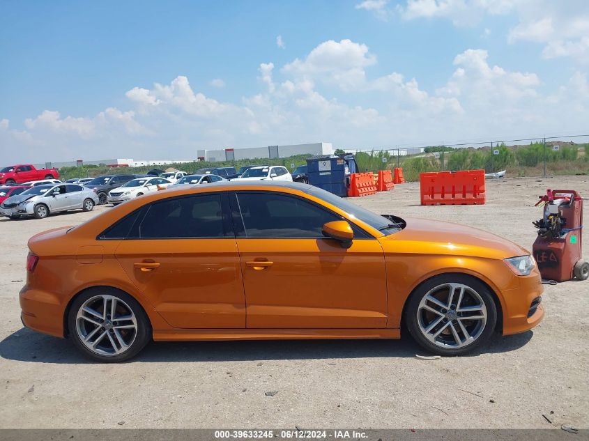 2016 Audi S3 2.0T Premium Plus VIN: WAUB1GFF2G1072961 Lot: 39633245