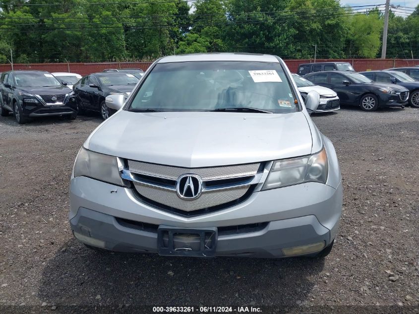 2009 Acura Mdx Technology Package VIN: 2HNYD284X9H530280 Lot: 39633261