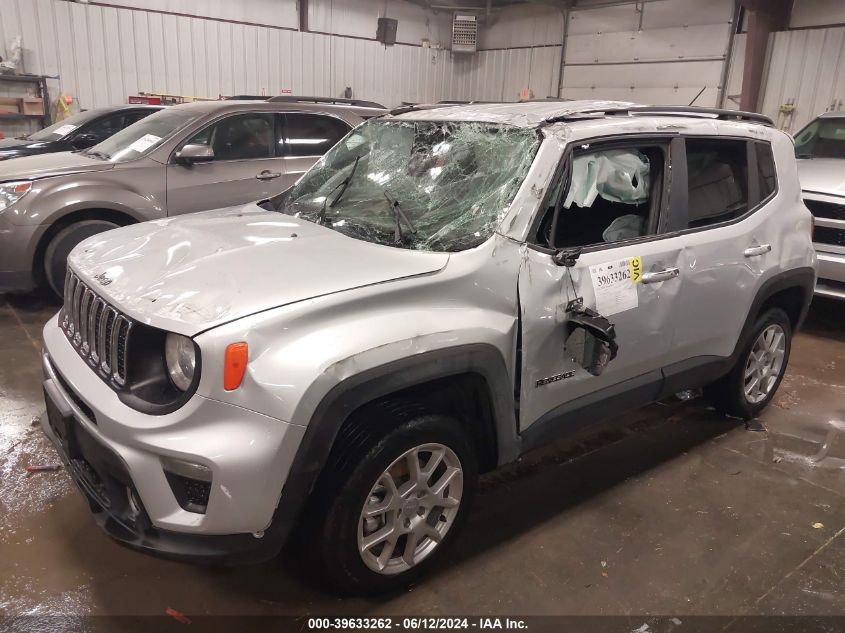 2021 Jeep Renegade Latitude 4X4 VIN: ZACNJDBB6MPN10486 Lot: 39633262