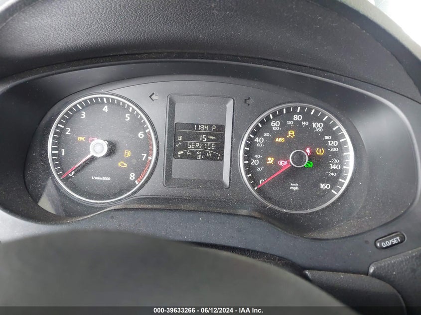 2013 Volkswagen Jetta 2.5L Se VIN: 3VWDP7AJ7DM414583 Lot: 39633266