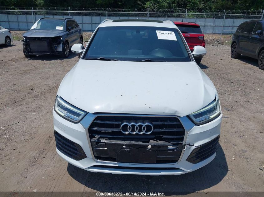 2018 Audi Q3 2.0T Premium/2.0T Sport Premium VIN: WA1JCCFS7JR014619 Lot: 39633272