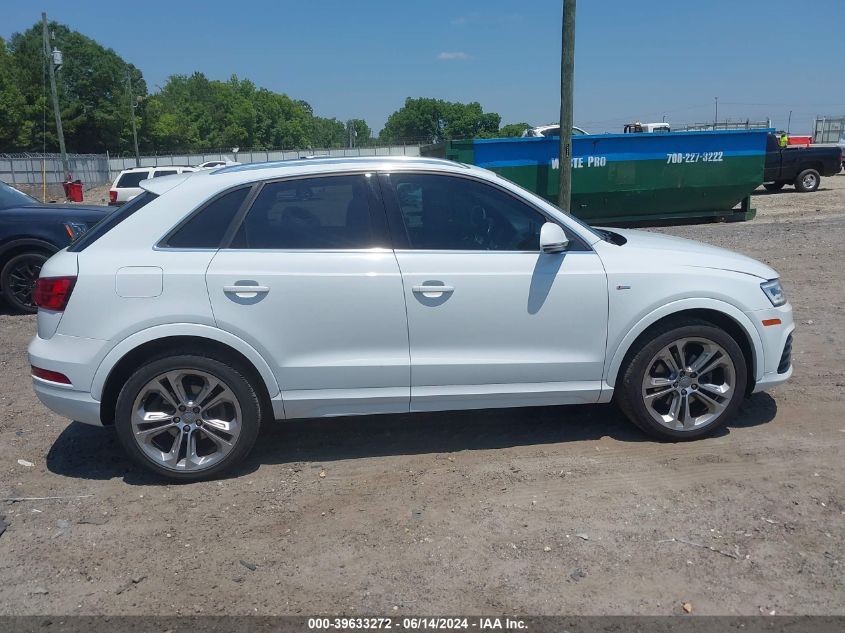 2018 Audi Q3 2.0T Premium/2.0T Sport Premium VIN: WA1JCCFS7JR014619 Lot: 39633272