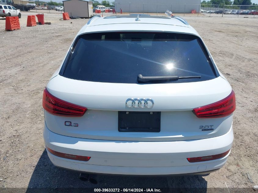 2018 Audi Q3 2.0T Premium/2.0T Sport Premium VIN: WA1JCCFS7JR014619 Lot: 39633272