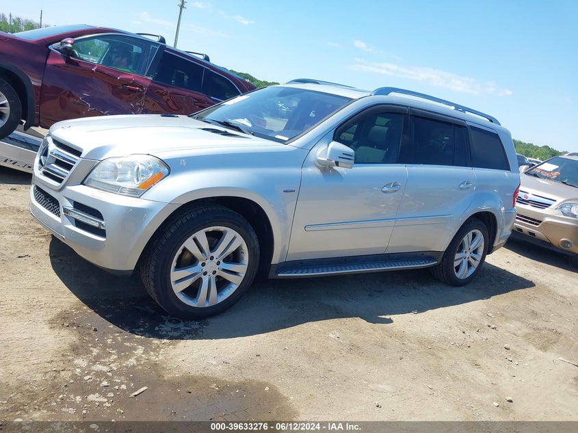 2012 Mercedes-Benz Gl 350 Bluetec 4Matic VIN: 4JGBF2FE9CA802076 Lot: 39633276