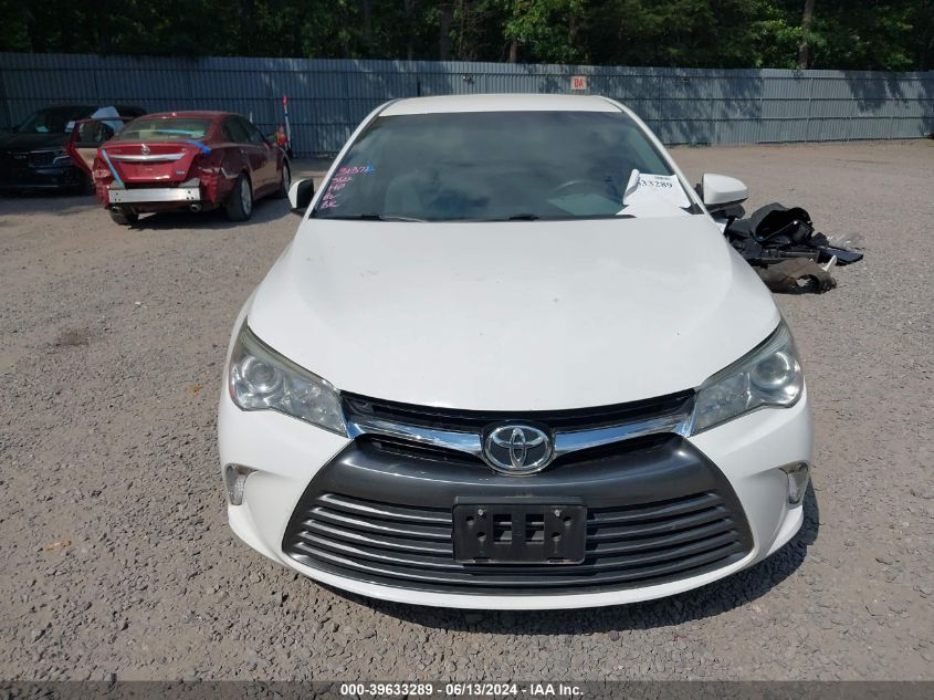 2016 Toyota Camry Le VIN: 4T4BF1FK6GR574192 Lot: 39633289