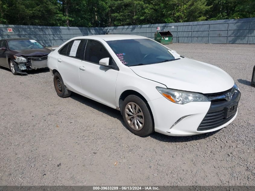 2016 Toyota Camry Le VIN: 4T4BF1FK6GR574192 Lot: 39633289