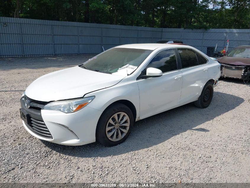 2016 Toyota Camry Le VIN: 4T4BF1FK6GR574192 Lot: 39633289