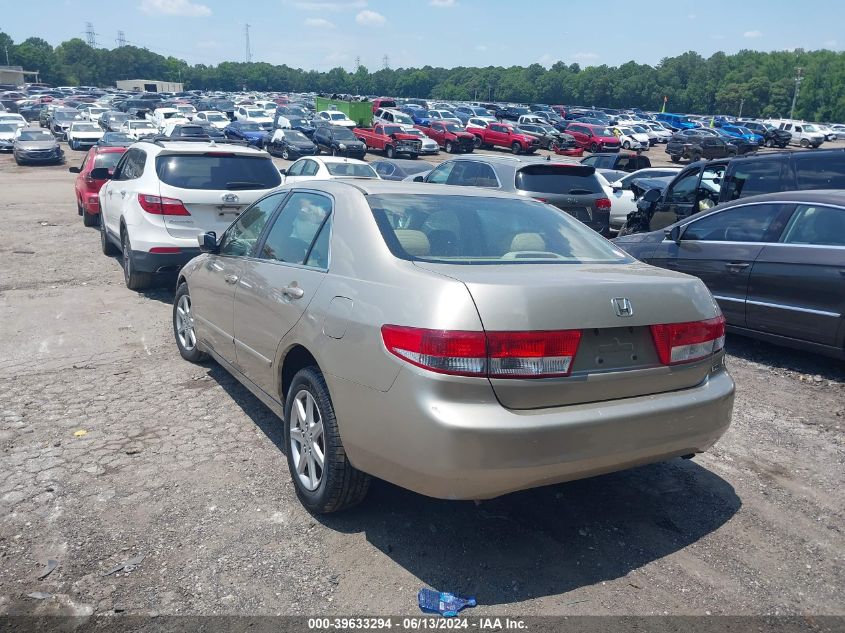 1HGCM66563A062641 2003 Honda Accord 3.0 Ex