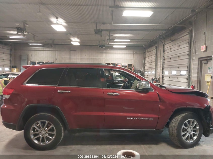 2015 Jeep Grand Cherokee Limited VIN: 1C4RJFBG8FC699189 Lot: 39633304