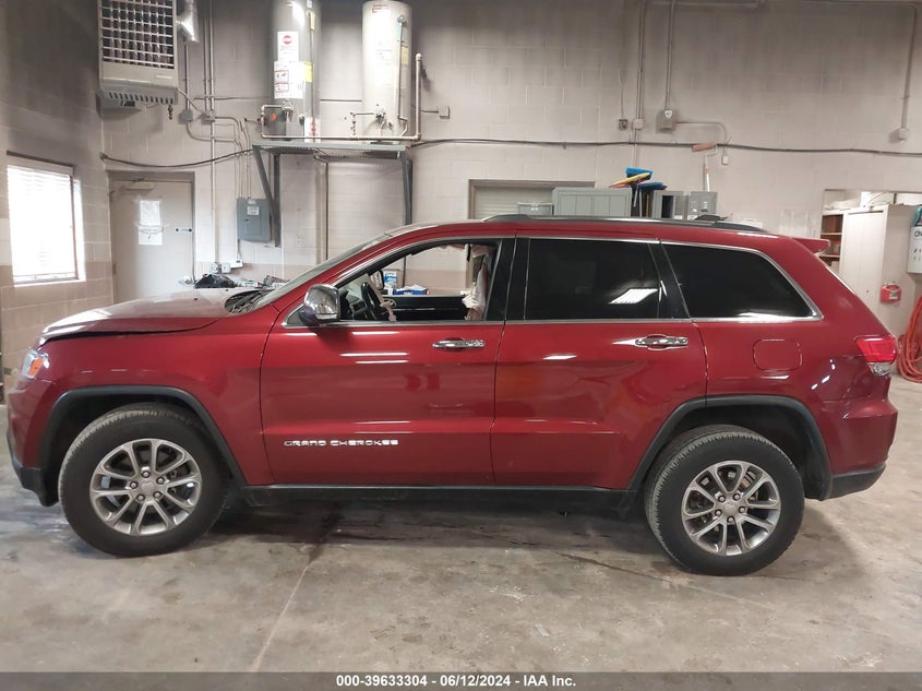 2015 Jeep Grand Cherokee Limited VIN: 1C4RJFBG8FC699189 Lot: 39633304