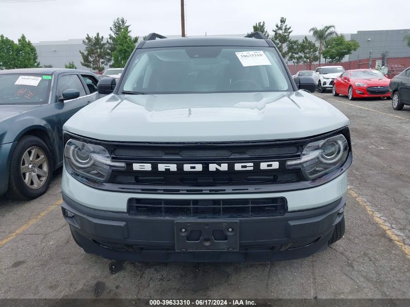 2021 Ford Bronco Sport Outer Banks VIN: 3FMCR9C69MRA57242 Lot: 39633310