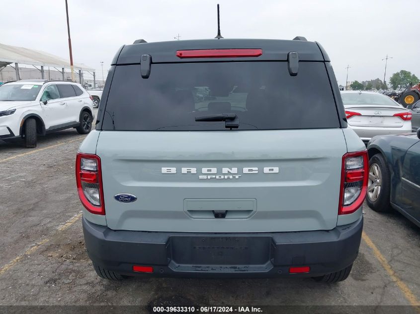 2021 Ford Bronco Sport Outer Banks VIN: 3FMCR9C69MRA57242 Lot: 39633310