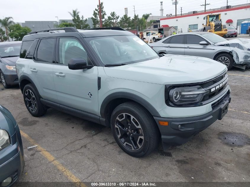 2021 Ford Bronco Sport Outer Banks VIN: 3FMCR9C69MRA57242 Lot: 39633310