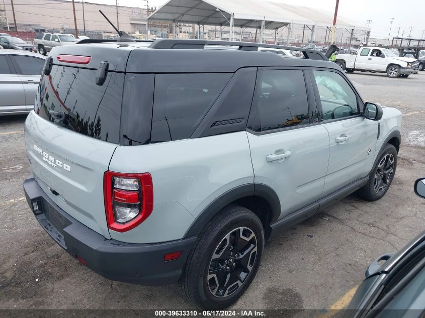 2021 Ford Bronco Sport Outer Banks VIN: 3FMCR9C69MRA57242 Lot: 39633310