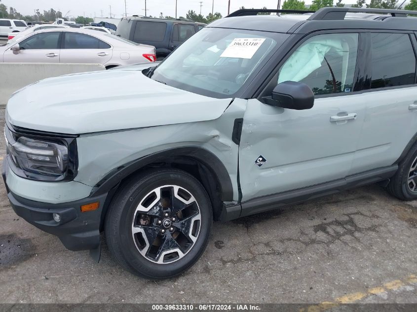 2021 Ford Bronco Sport Outer Banks VIN: 3FMCR9C69MRA57242 Lot: 39633310