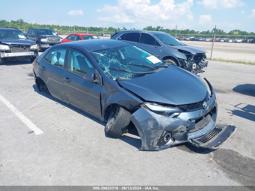 2016 Toyota Corolla S Plus VIN: 5YFBURHE4GP504200 Lot: 39633316