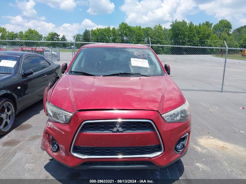 2014 Mitsubishi Outlander Sport Es VIN: 4A4AR3AU9EE021025 Lot: 39633321