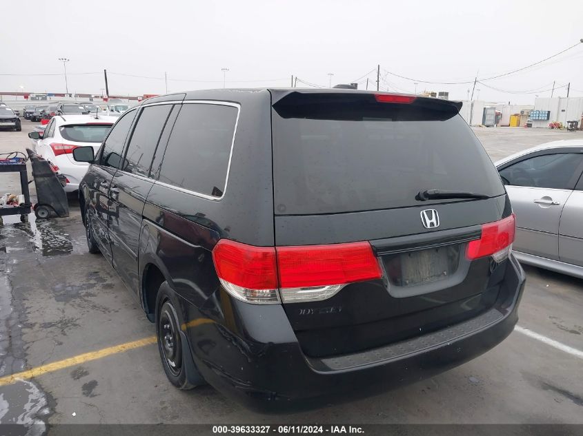 2008 Honda Odyssey Ex-L VIN: 5FNRL38718B019882 Lot: 39633327