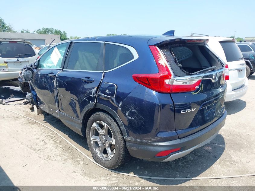 2019 Honda Cr-V Ex VIN: 2HKRW2H50KH628406 Lot: 39633334