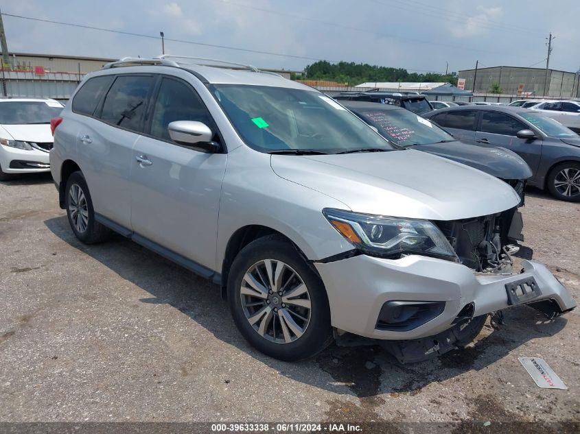 2018 Nissan Pathfinder S VIN: 5N1DR2MN9JC642012 Lot: 39633338