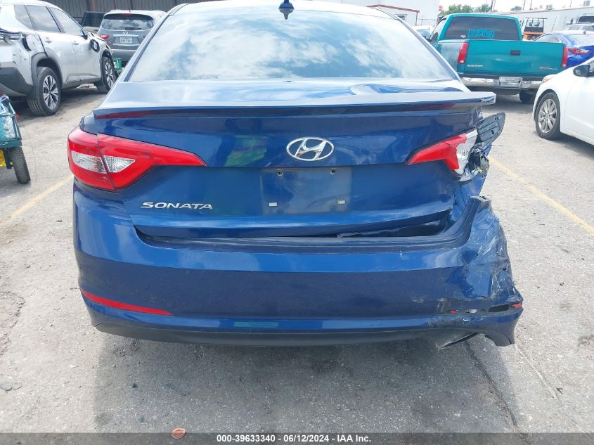 2015 Hyundai Sonata Se VIN: 5NPE24AF8FH148998 Lot: 39633340