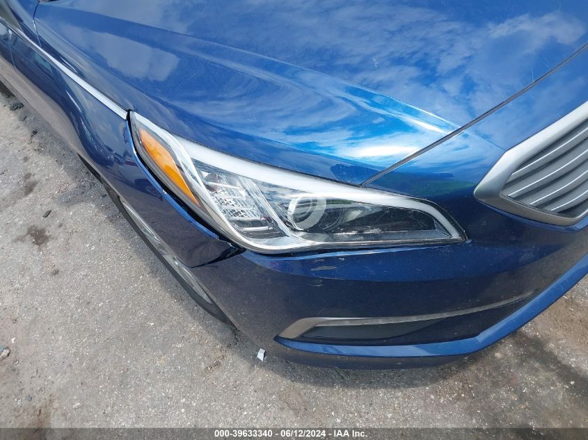 2015 Hyundai Sonata Se VIN: 5NPE24AF8FH148998 Lot: 39633340