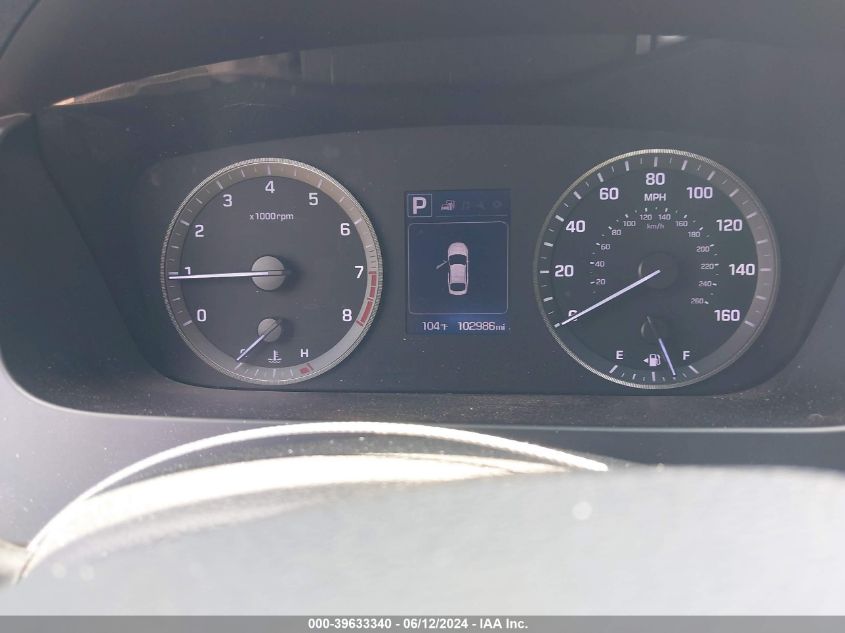 2015 Hyundai Sonata Se VIN: 5NPE24AF8FH148998 Lot: 39633340