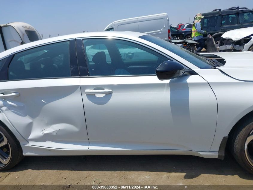 2022 Honda Accord Sport 2.0T VIN: 1HGCV2F37NA018543 Lot: 39633352