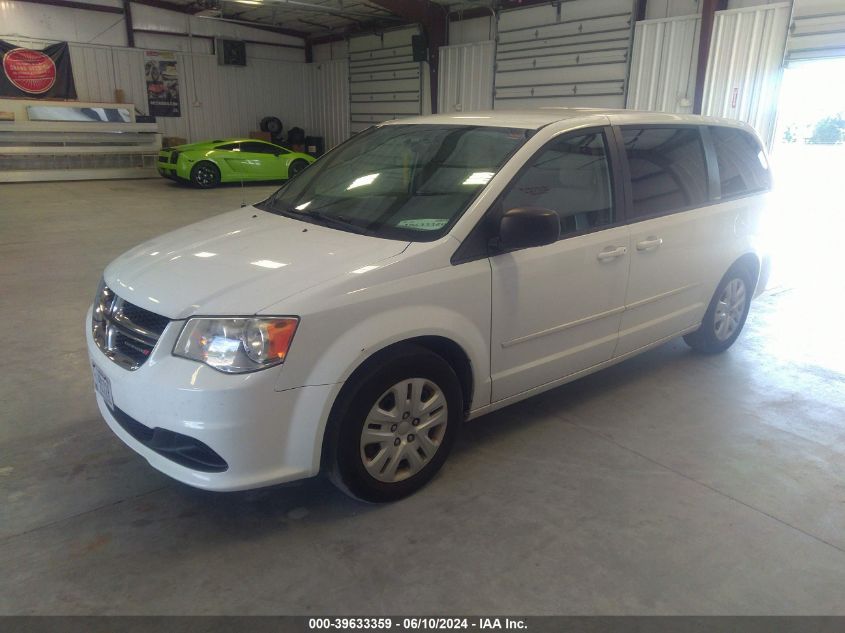 2016 Dodge Grand Caravan Se VIN: 2C4RDGBG6GR123008 Lot: 39633359