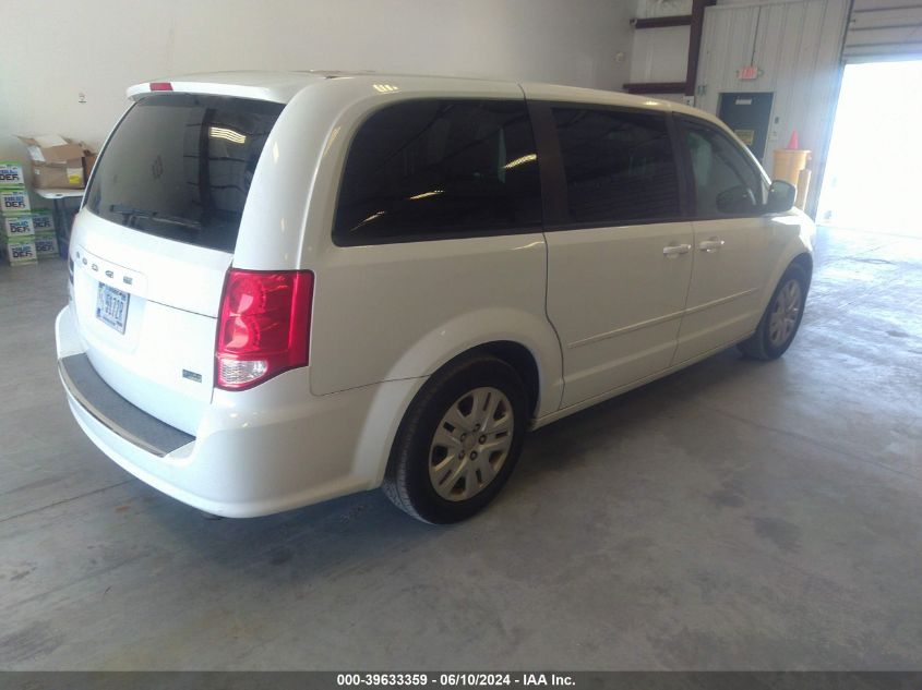 2016 Dodge Grand Caravan Se VIN: 2C4RDGBG6GR123008 Lot: 39633359