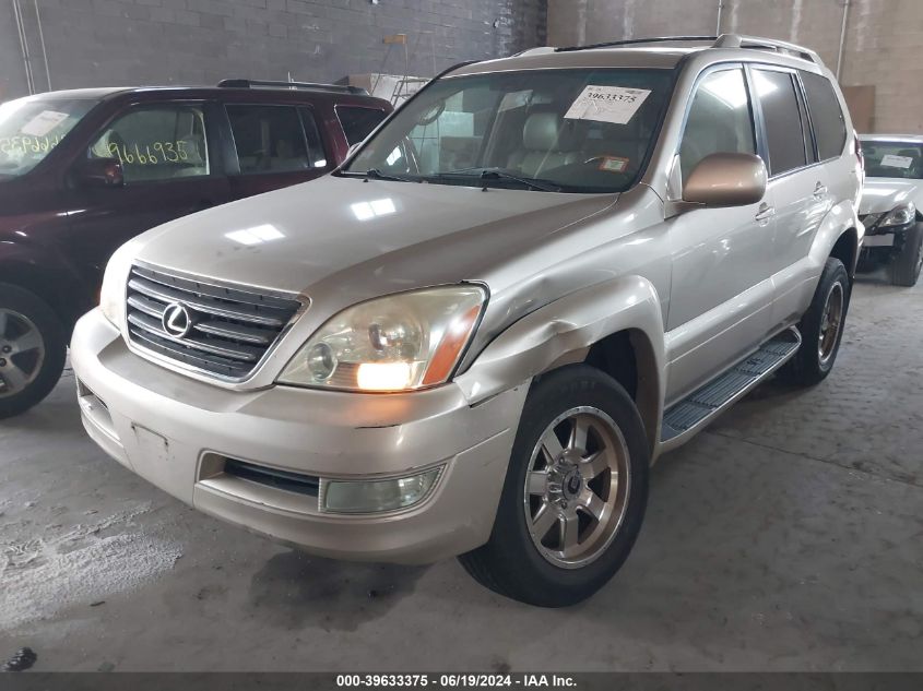 2007 Lexus Gx 470 VIN: JTJBT20X270132550 Lot: 39633375