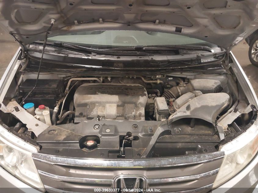 2012 Honda Odyssey Ex-L VIN: 5FNRL5H69CB016000 Lot: 39633377