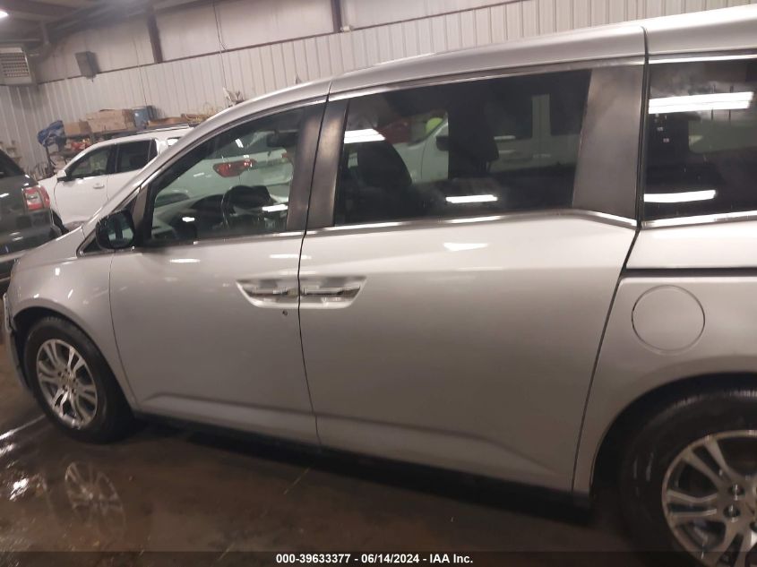 2012 Honda Odyssey Ex-L VIN: 5FNRL5H69CB016000 Lot: 39633377