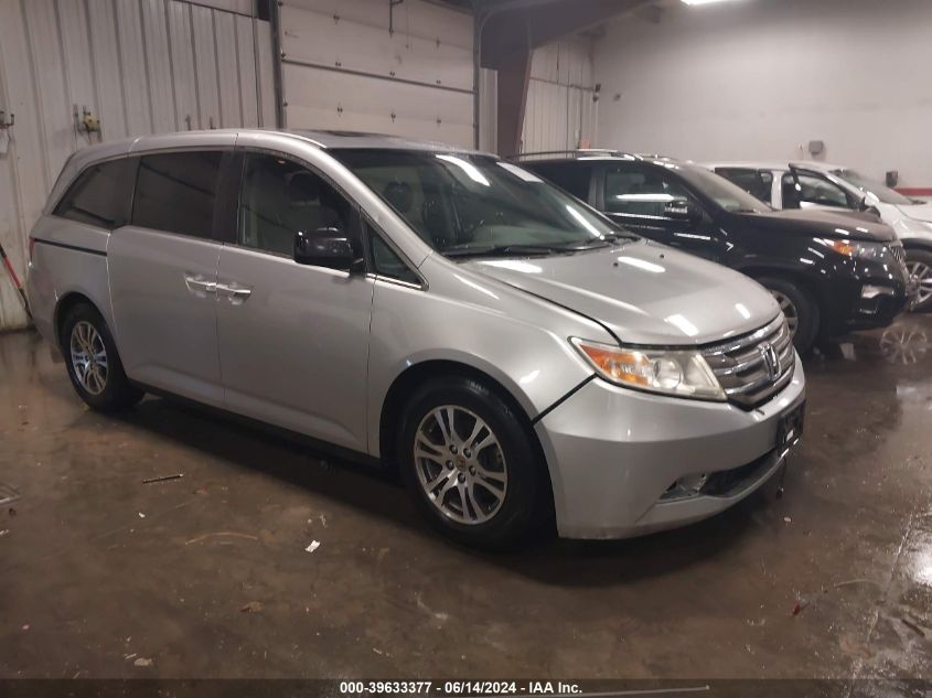 2012 Honda Odyssey Ex-L VIN: 5FNRL5H69CB016000 Lot: 39633377