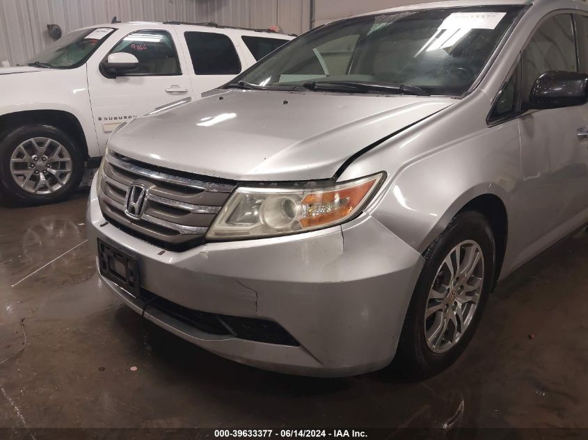 2012 Honda Odyssey Ex-L VIN: 5FNRL5H69CB016000 Lot: 39633377