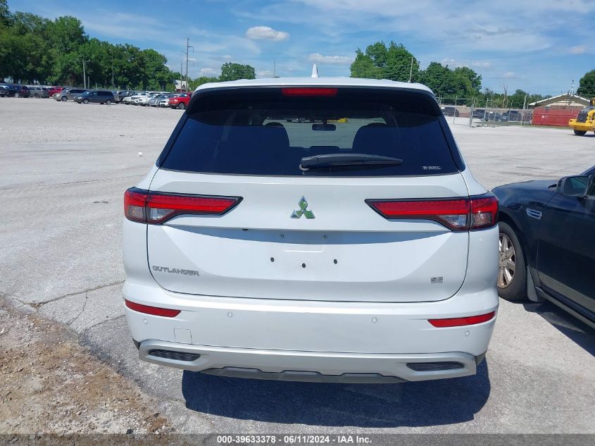 2024 Mitsubishi Outlander Se 2.5 S-Awc/Se Black Edition S-Awc/Se Black Edition W/Pano Roof S-Awc/Se Ralliart S-Awc VIN: JA4J4VA89RZ040395 Lot: 39633378