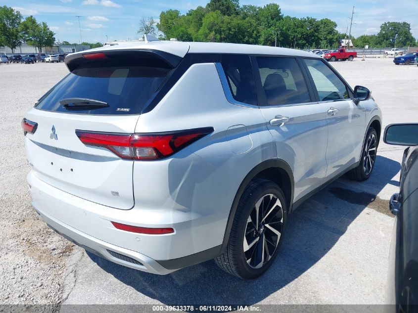 2024 Mitsubishi Outlander Se 2.5 S-Awc/Se Black Edition S-Awc/Se Black Edition W/Pano Roof S-Awc/Se Ralliart S-Awc VIN: JA4J4VA89RZ040395 Lot: 39633378