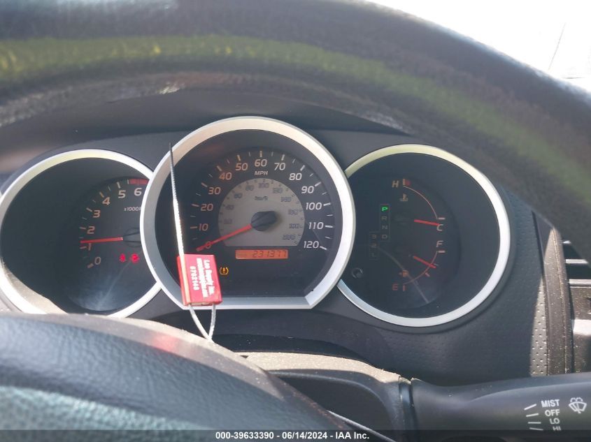 2007 Toyota Tacoma VIN: 5TETX22N77Z442958 Lot: 39633390