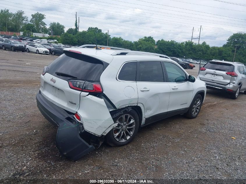 2021 Jeep Cherokee Latitude Lux 4X4 VIN: 1C4PJMMX7MD109595 Lot: 39633395