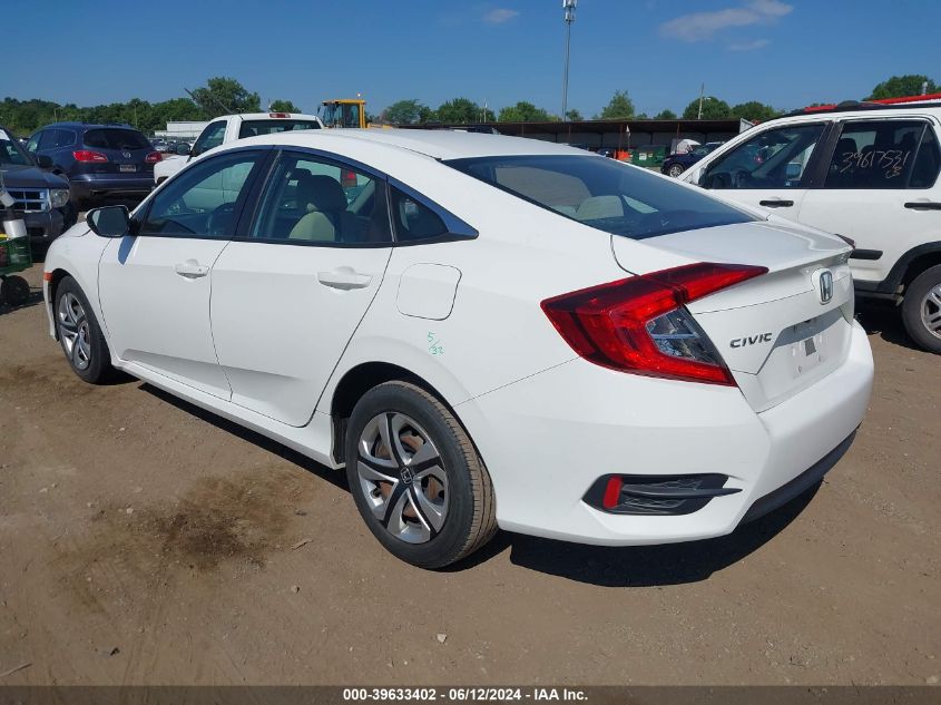 2018 Honda Civic Lx VIN: 2HGFC2F54JH507711 Lot: 39633402