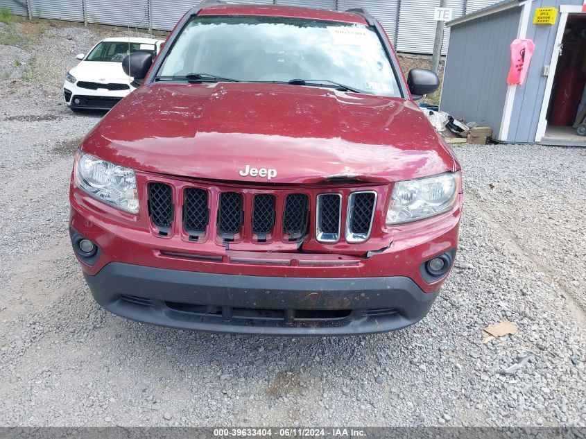 2012 Jeep Compass Latitude VIN: 1C4NJDEB0CD622065 Lot: 39633404