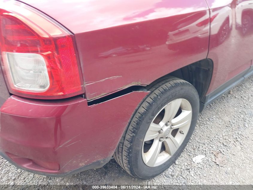 2012 Jeep Compass Latitude VIN: 1C4NJDEB0CD622065 Lot: 39633404