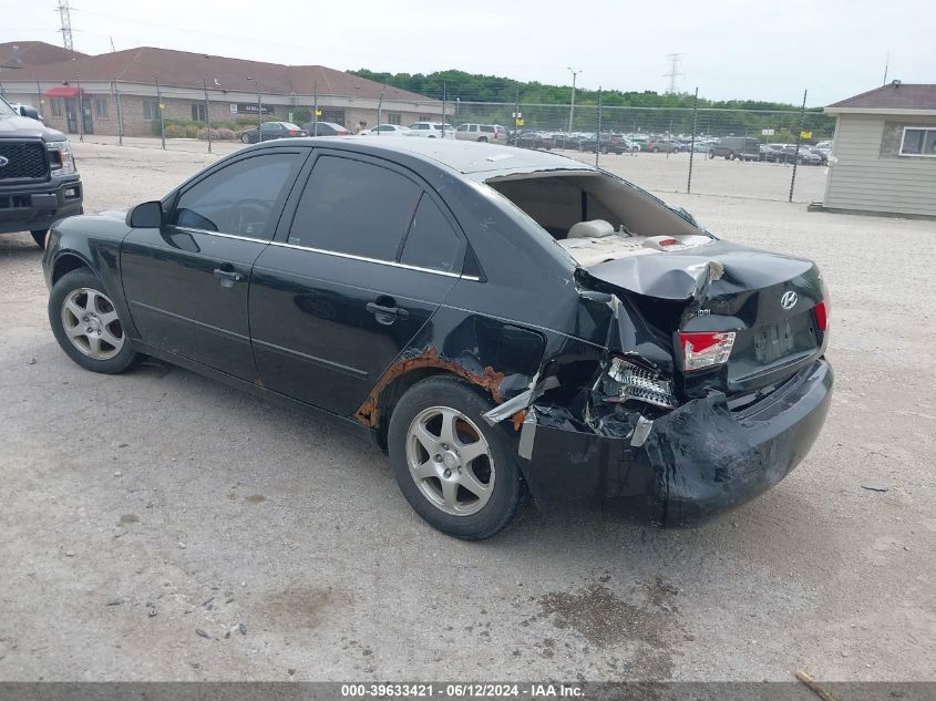 2006 Hyundai Sonata Gls VIN: 5NPEU46C86H078962 Lot: 39633421