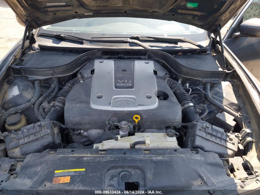 2010 Infiniti G37X VIN: JN1CV6AR7AM453320 Lot: 39633424